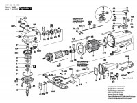 Bosch 0 601 332 442 Angle Grinder 240 V / GB Spare Parts
